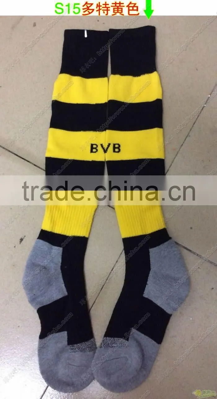 white long tube football socks/funny long football socks