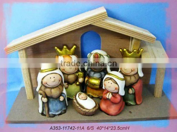 christian products nativity set