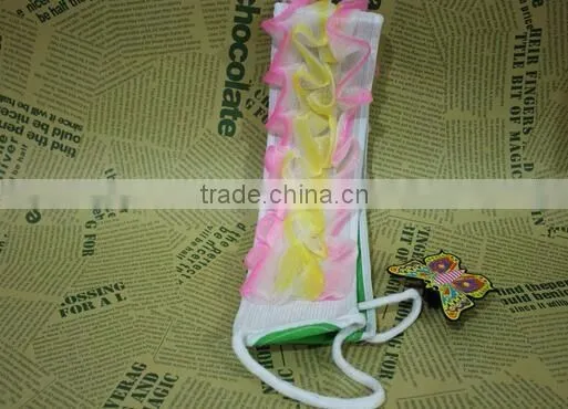 cy300 Double Side Beauty Back Skin Bath Flower Wash Cloth Shower Towel
