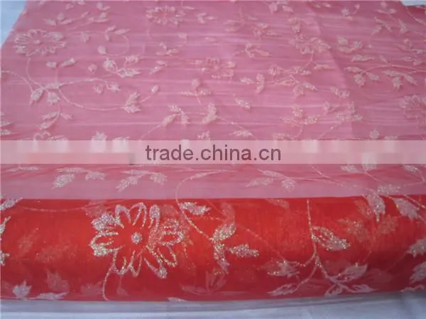 Cheap Organza Teal Table Cloth/Runner
