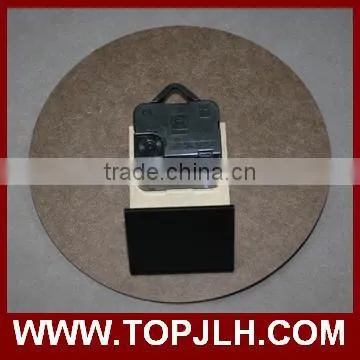 2017 China suppliers TOPJLH mini wood frame sublimation wall clocks