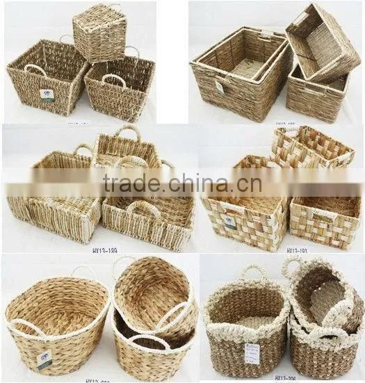 Handmade woven basket