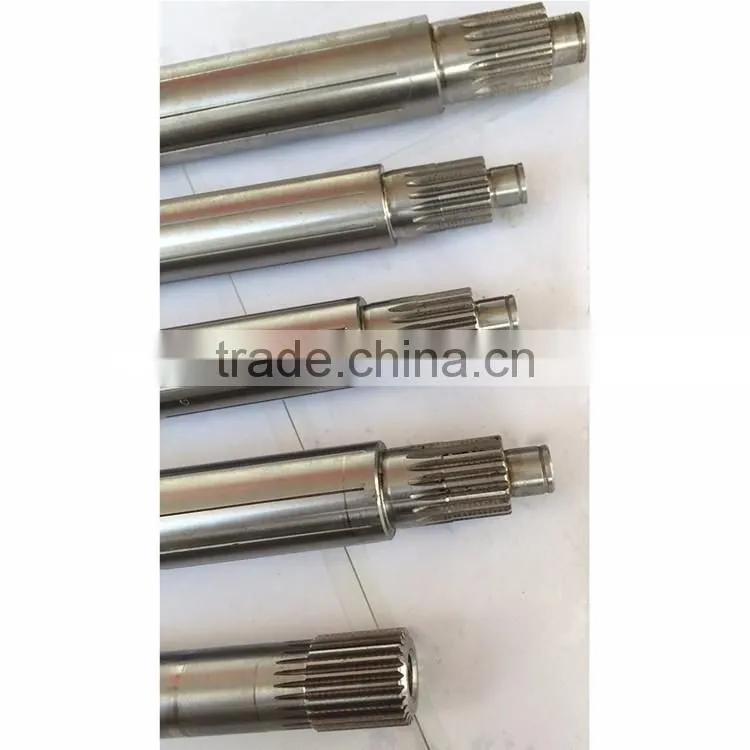 OEM CNC machining-Chemical Machinery Parts-Shaft-Spline-Worm-002