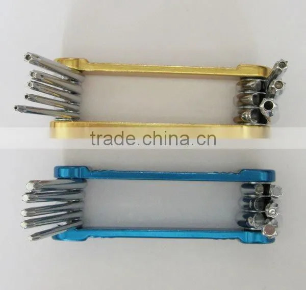 8PC Folding Hollow Star Key Wrench Set Hand Tool