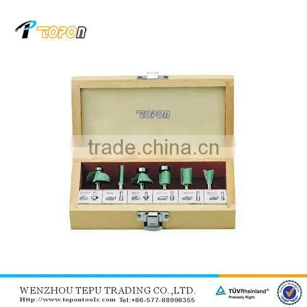 6 PCS router bit set