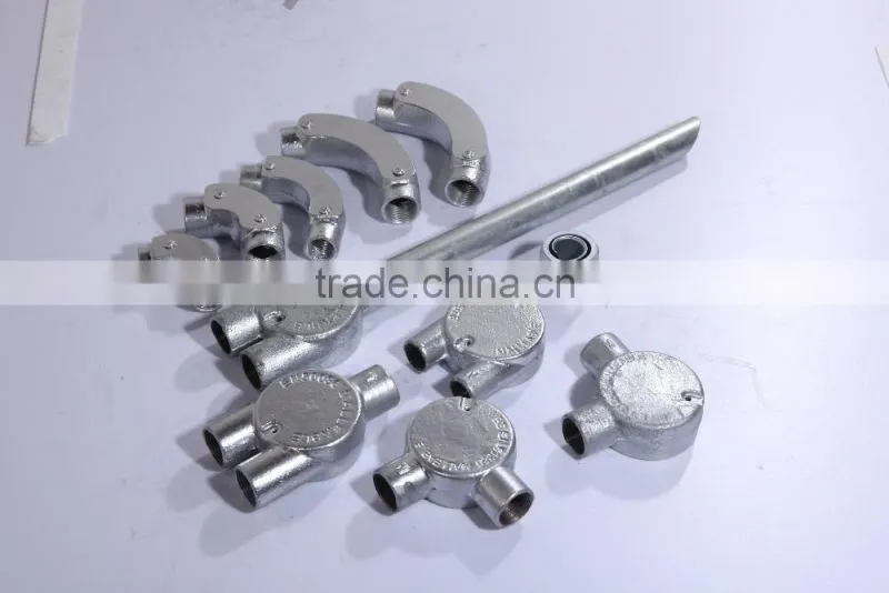 25mm conduit elbow for metal conduit electrical