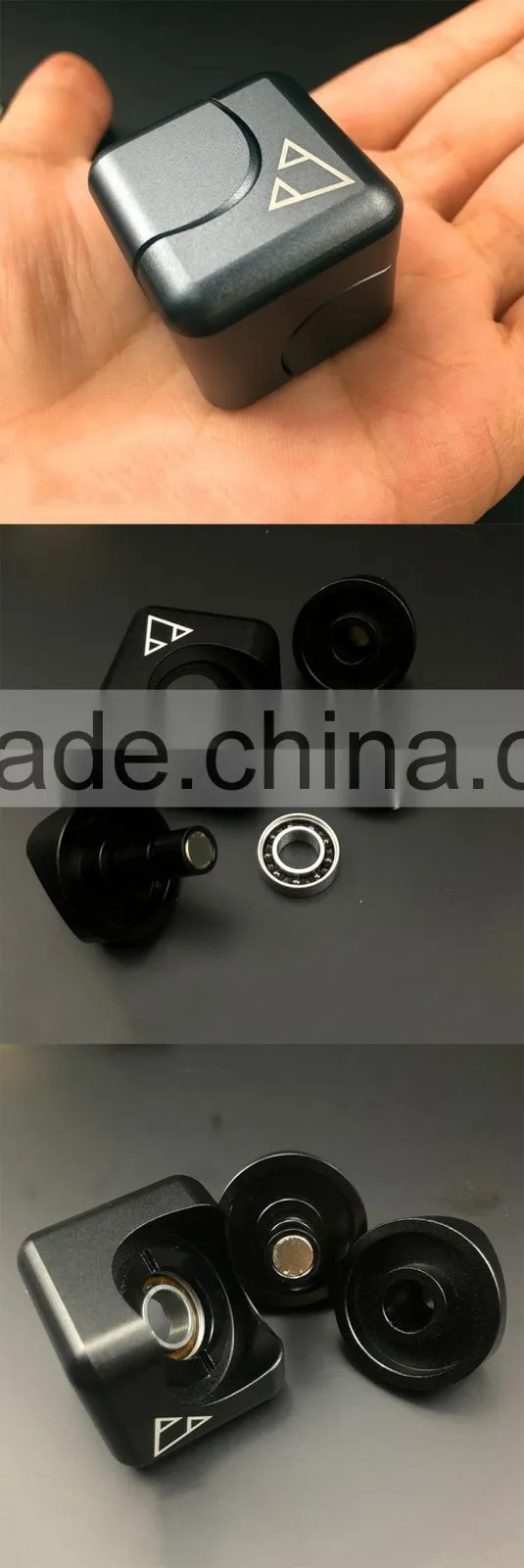 new product fidget hand spinner toy cube spinner for stress relief