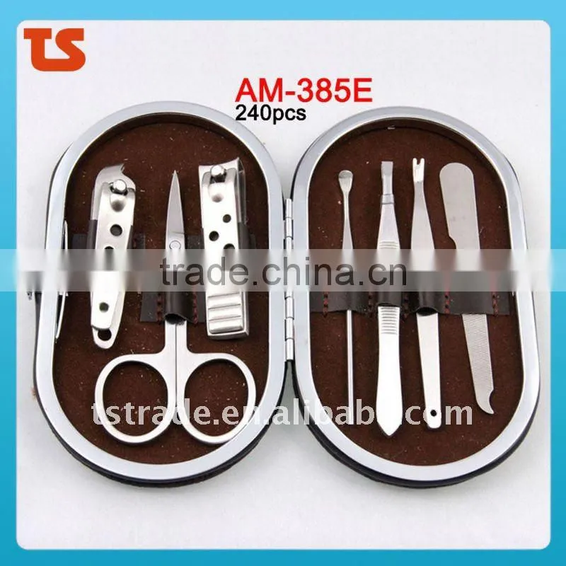 2014 5PC Professional Stainless Steel Nail Manicure Set Tools AM-410D