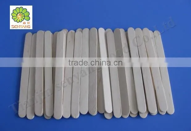 eco-friendly disposable birch wooden drink stirrer