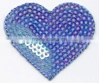 customer sequin bead design letter rhinestone motif