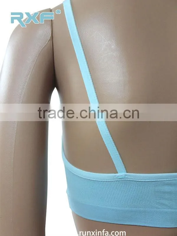 Fashionable seamless sports bra custom design ladies sports bra