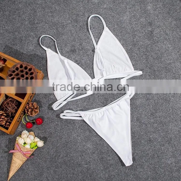 wholesale 2017 new design sexy swimwear bathing suits xxx hot sex bikini women beachwear OEM bralettes
