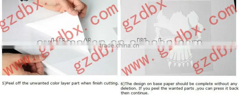 Fashion design garment patterned heat transfer vinyl