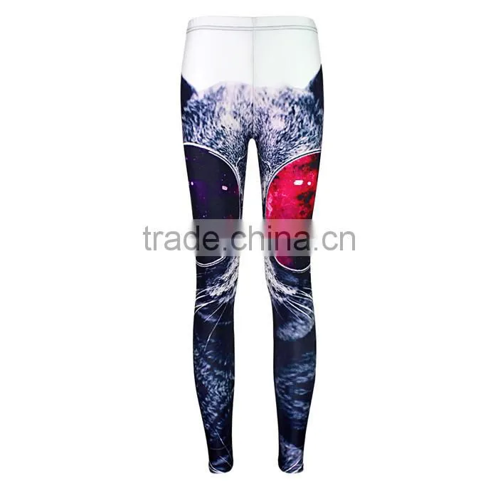 women's fashionable printed legging pantyhose