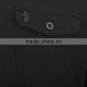 men's polo collar long sleeve tees sport polo t shirt for men