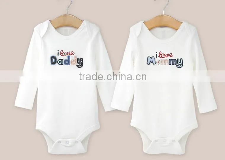 2017 Wholesale spring baby clothes romper autumn baby romper winter infant rompers kids clothes