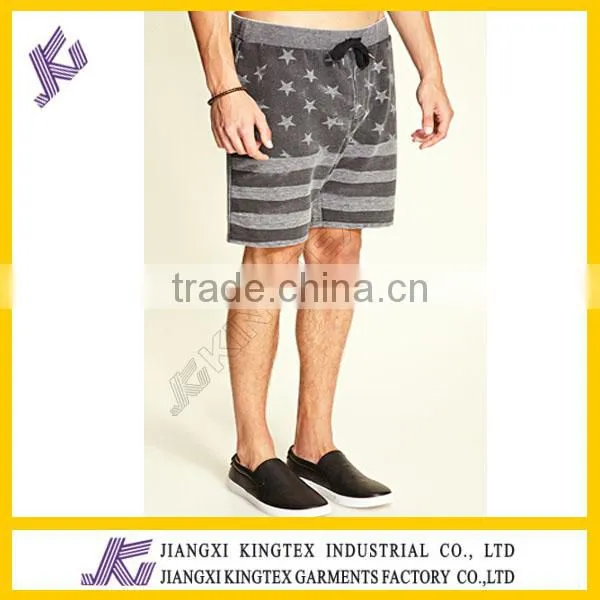 mens shorts,100%cotton mens shorts,American flag printing mens shorts