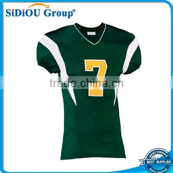 Custom Double Coverage Football Jersey - Adult Mens