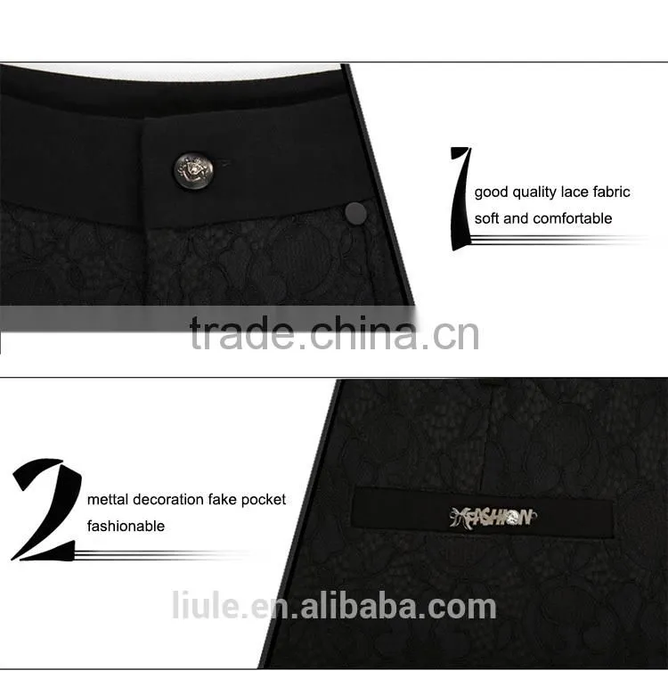 Fashionable cheap casual elastic waist new fashion short pants