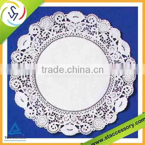 Eco--friendly colored lace paper doilies with all hot selling
