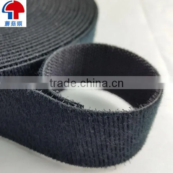 Strong adhesive hook and loop tape curtains