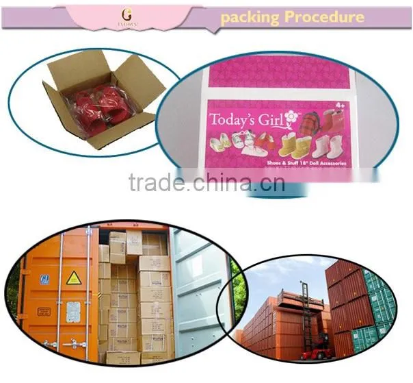 Everyest ladies doll shoes 18 inch for wholesale