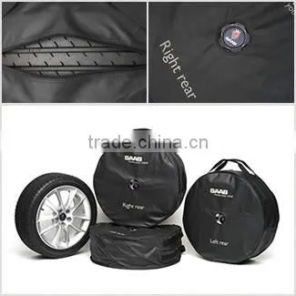 spare car tire cover with handle 4pcs per set wheel cover