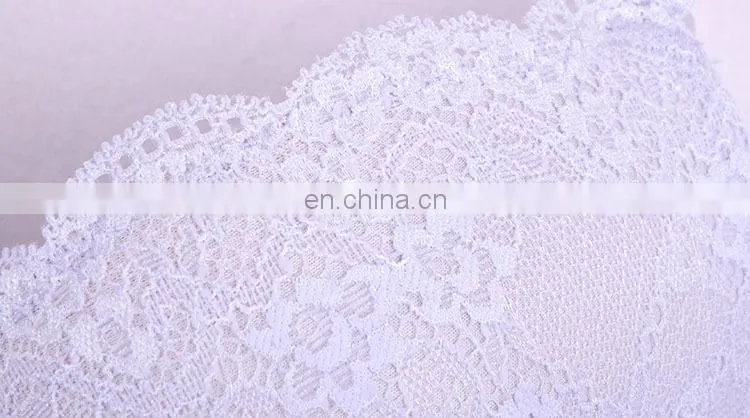 China Factory Comfortable Light Purple Padded Push Up Young Lady Bra