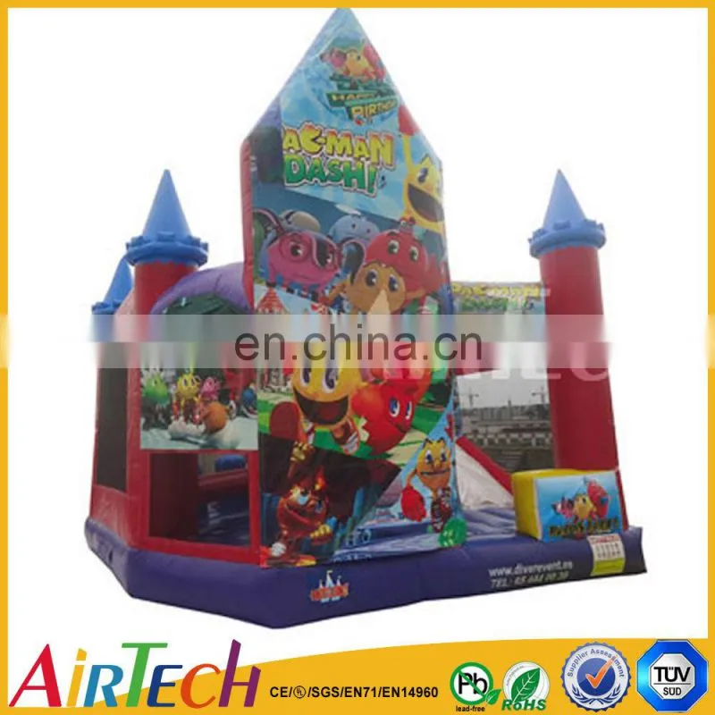 big discount high quality inflatable castle with slide for sale