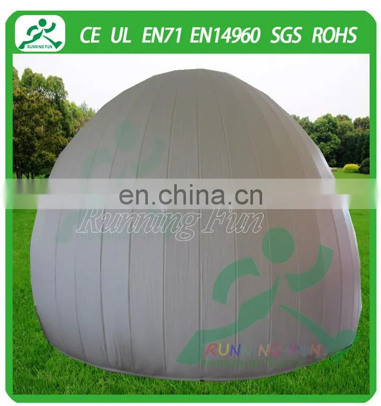 Fire resistant inflatable dome tent inflatable tent for sale