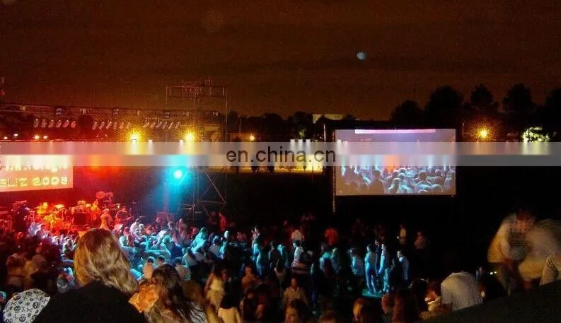 Outdoor advertising projector inflatable screen open air screen for Christmas