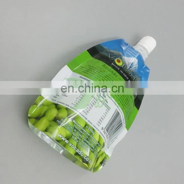 factory manufacture customized Stand up plastic printing packaging pouch, stand up spout pouch for drinks/water/liquid