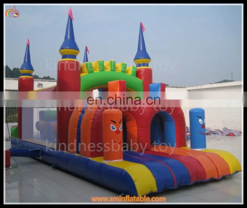 New Inflatable Bounce House Obstacle Course