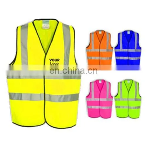 New colorful no printing reflective safety vest