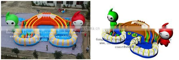 Giant commercial mascot kids inflatable amusement park toy supplies