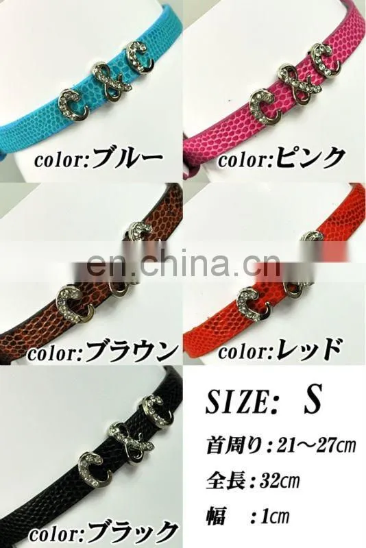 Bling bling pet grooming products, Inlay Diamond dog collar