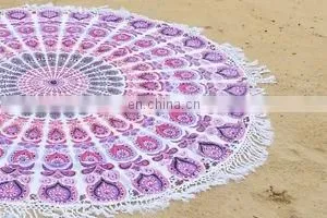 Hippie Round Mandala Tapestry Wall Hanging Indian Beach Throw Towel Yoga Mat
