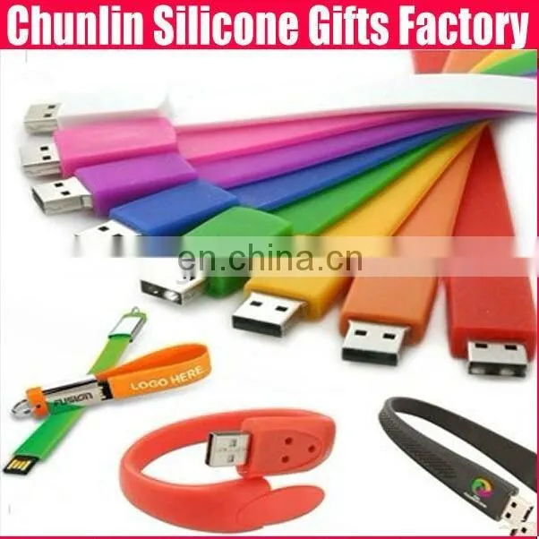 silicone USB bracelets