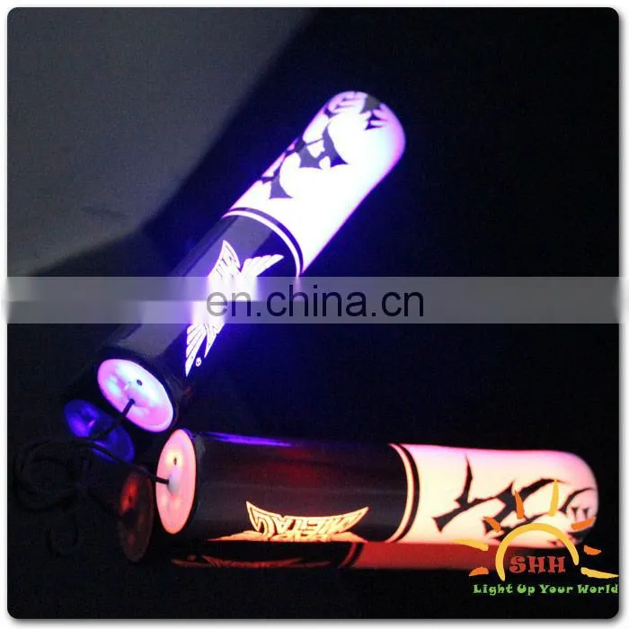 colorful LED light up foam nunchakus with customized logo