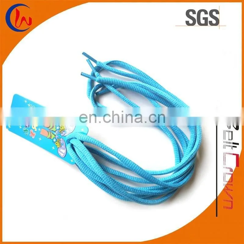 Hot selling polyester oval shoelace string