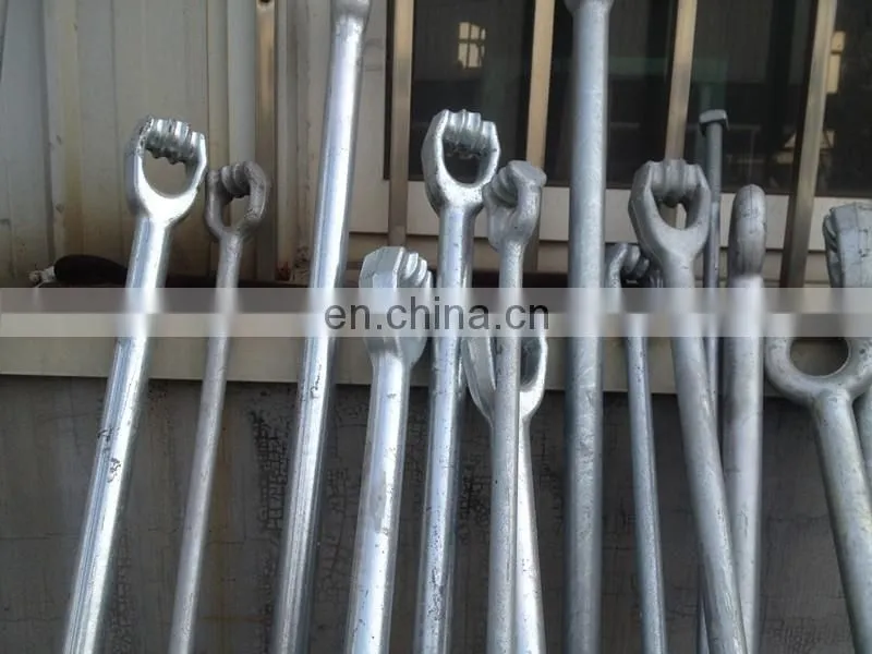 Hot sale screw ground anchor for power poles