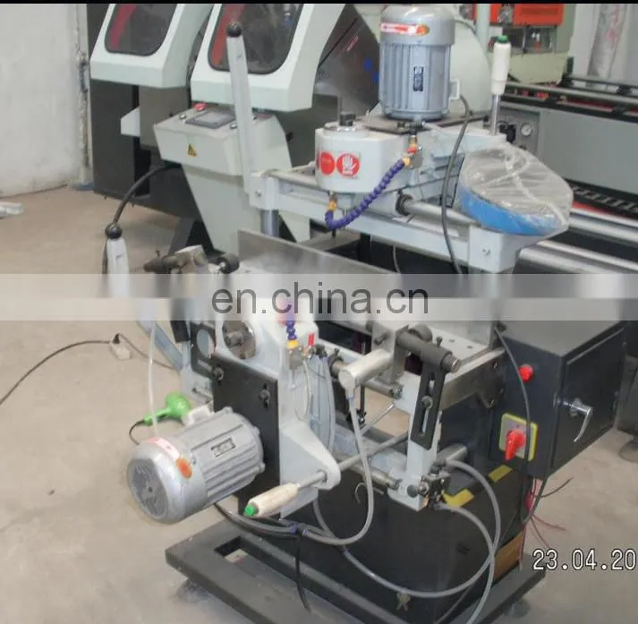 Aluminum Single head cutting saw machine for windows and doors frabricate machine