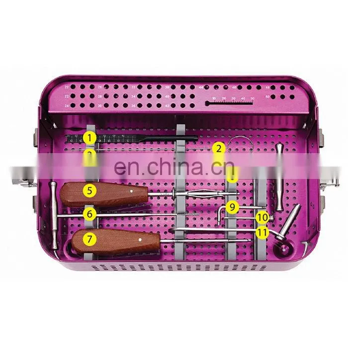 High Quality 4.0mm Cannulated Screw Instrument Set Orthopedic Surgical Instruments