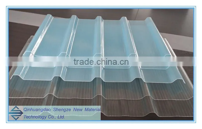 FRP skylight /roof corrugated sheet / corrugated plane skylight