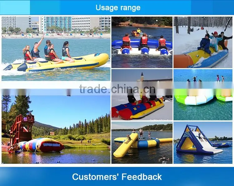 new style high quality inflatable flying fish towables