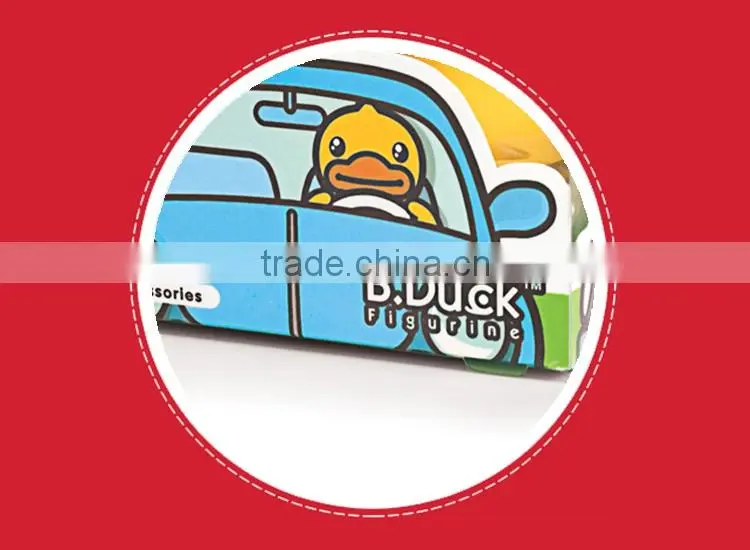 Novelty pvc animal figurine in duck shape figurine China wholesaler