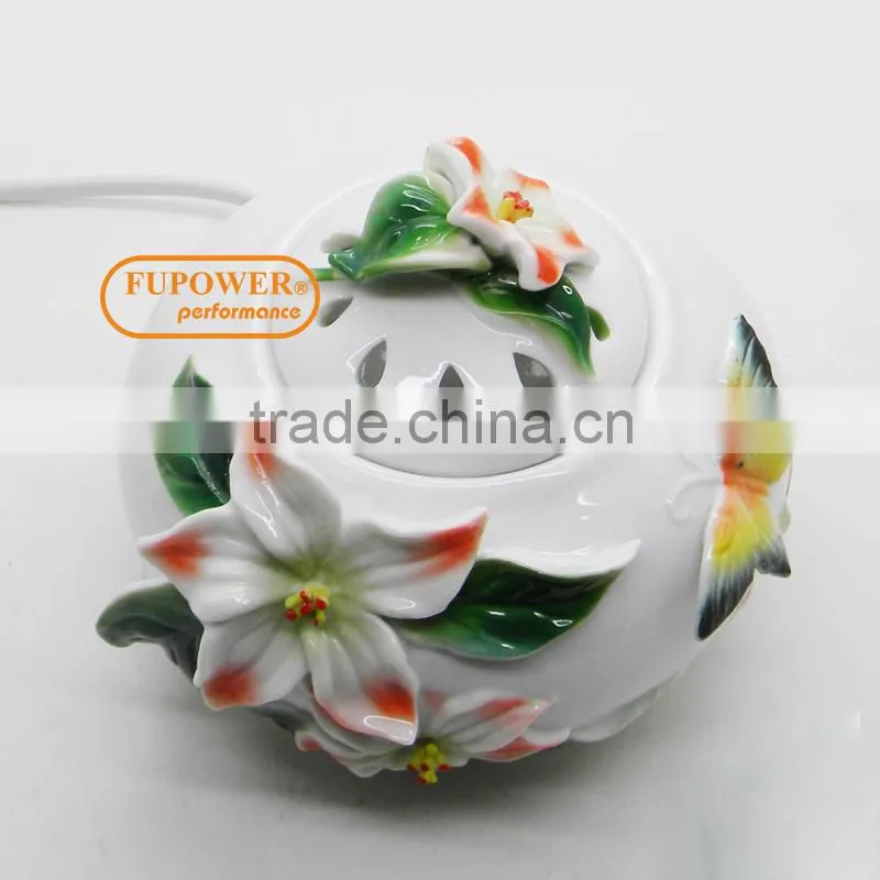 Hot Chinese Craftmanship ceramic ELECTRIC AROMATHERAPY ESSENTIAL OIL BURNER/DIFFUSER