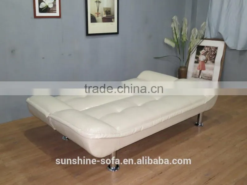 Best Selling Product & Sofa Furniturte & Fashion White Color Folding Sofa Bed