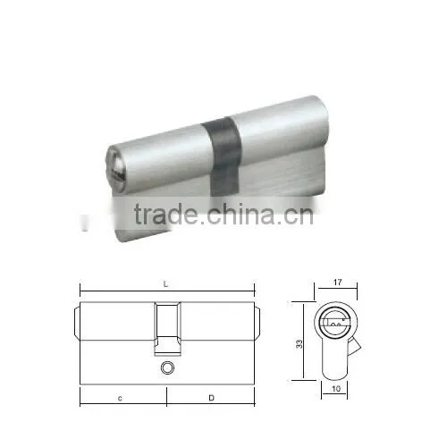 Euro Profile Dimple Flat Security Pin Cylinder Lock