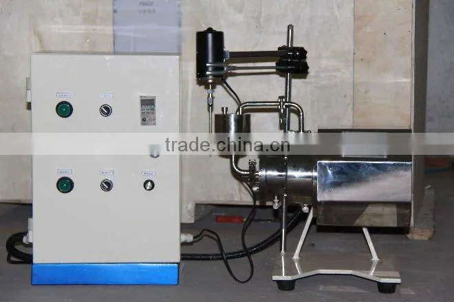 Nano size lab bead mill